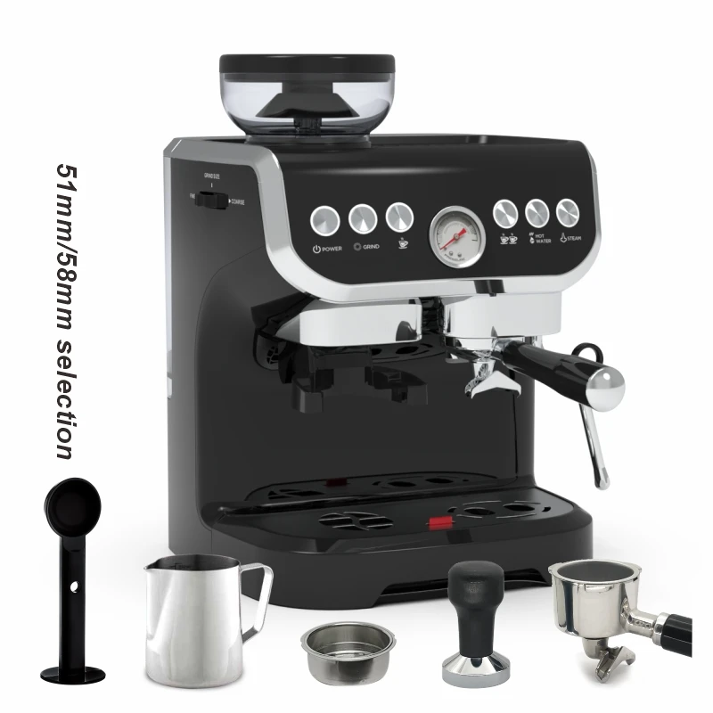 Professional built in automatic espresso coffee maker 19bar single cup coffee machine for office