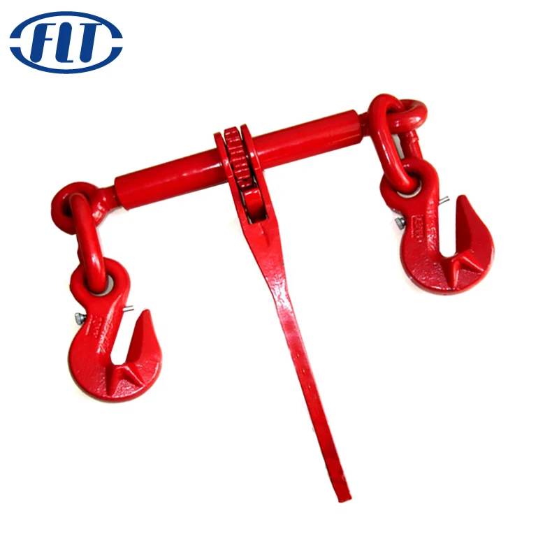 FLT High Quality Red Lashing Chain Tension Lever Load Binder