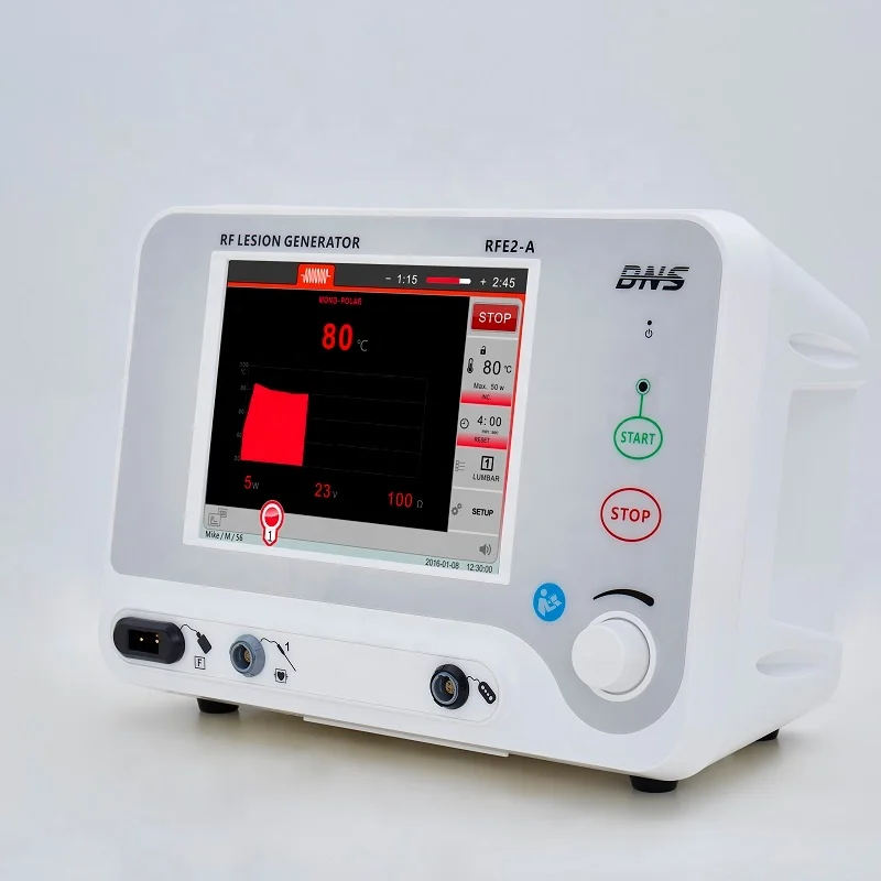 
Pulsed RF lesion generator for nerve rhizotomy 