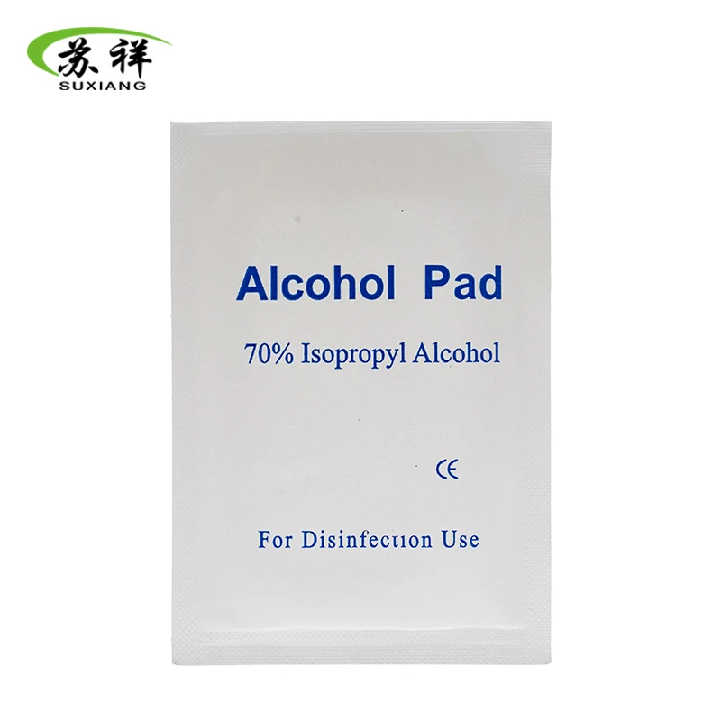 Factory price isopropyl alcohol wipes from Chinese factory 15x20cm
