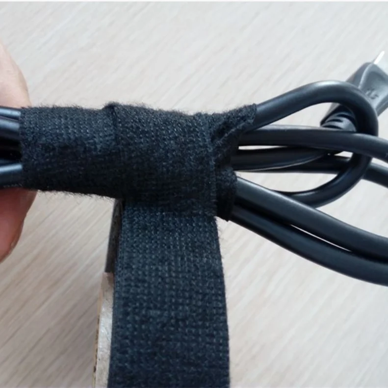 Adhesive Cloth Fabric Cotton Tape Black Wiring Harness Electric Cable Harness Tape