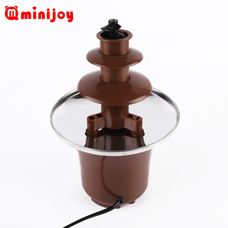 Selling Electric Mini 3-tiers Three Layer Creative Design Of Fountain Chocolate Melting And Heating Hot Pot Machine