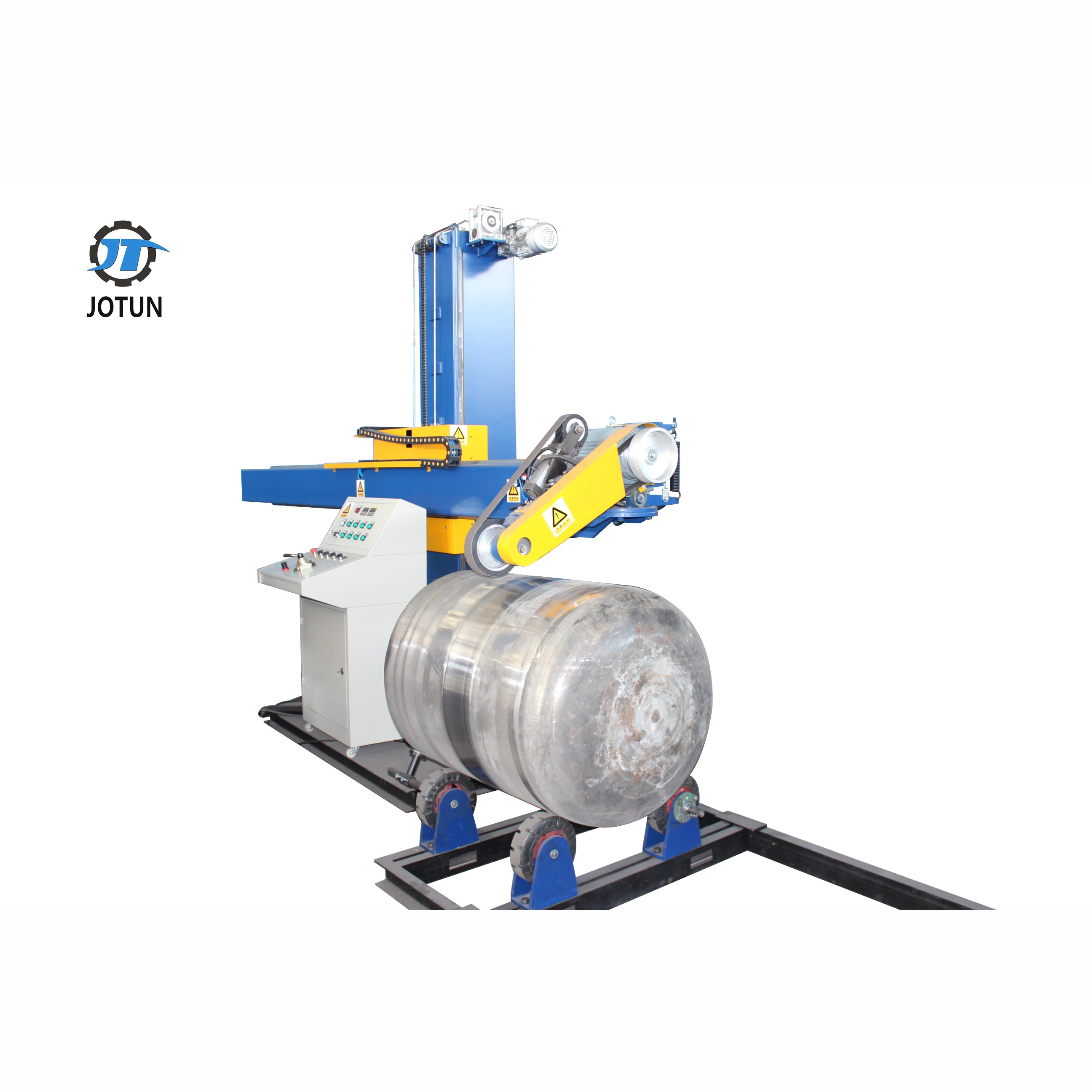 Industrial pressure vessel storage tank shell surface mirror  polishing machine manufacturer from China