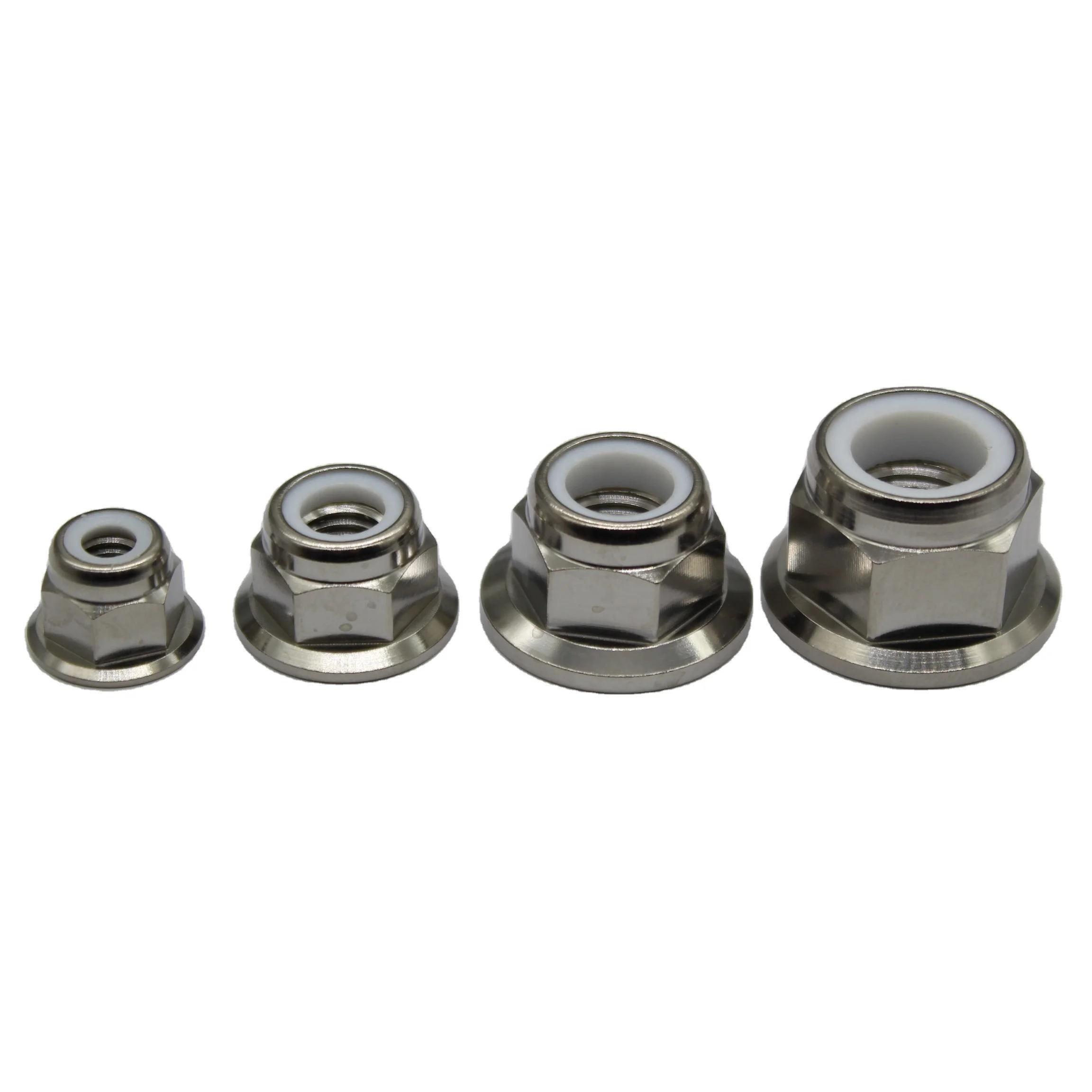 M22x1.5mm Titanium Axle Flange Nut Fits