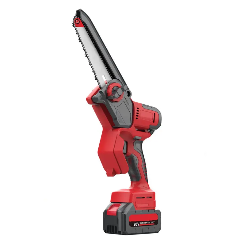 6inch 8 inch Mini Battery Chainsaw with Oil Lubrication Electric Cordless Chainsaw Li-ion Battery Power Chainsaws Chain Saw