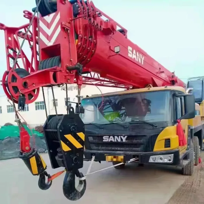 Trinity Brand 55 Ton Hydraulic Folding Truck Crane New Condition Mobile Crane for Construction Engine Pump Motor Core Components