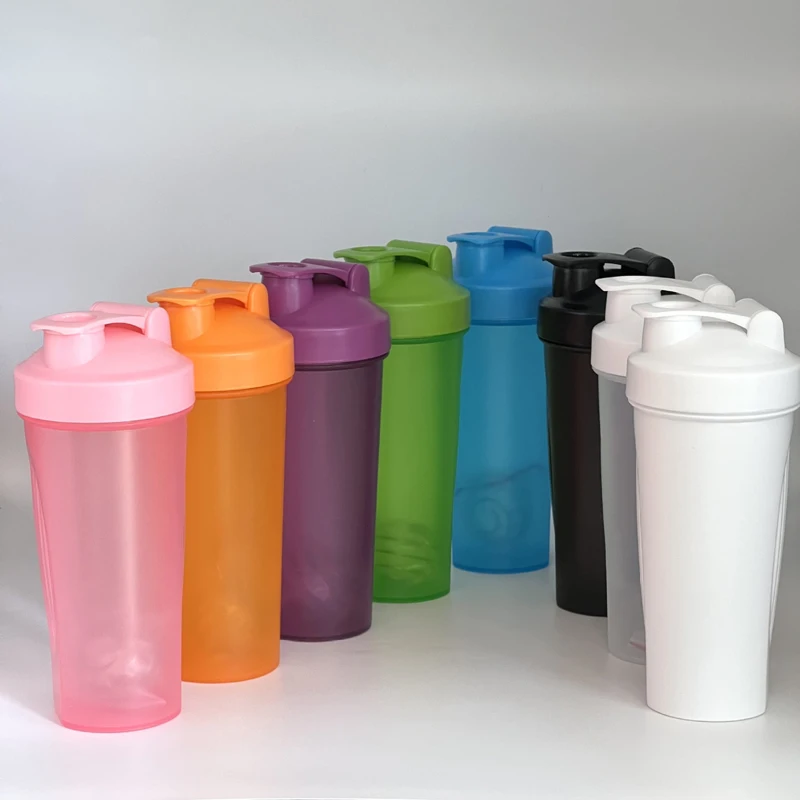 Custom 20oz 28oz Shaker Bottle BPA free Fitness Protein Shaker Bottle