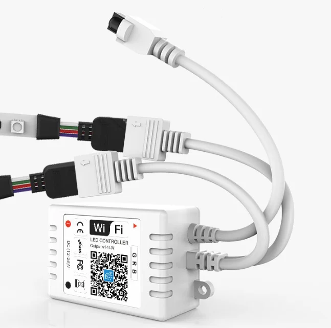 2 выход RGB светодиодный контроллер Wi-Fi ZJ-BWCD-RGB-2P DC12-24V 3CH ИК-контроллер