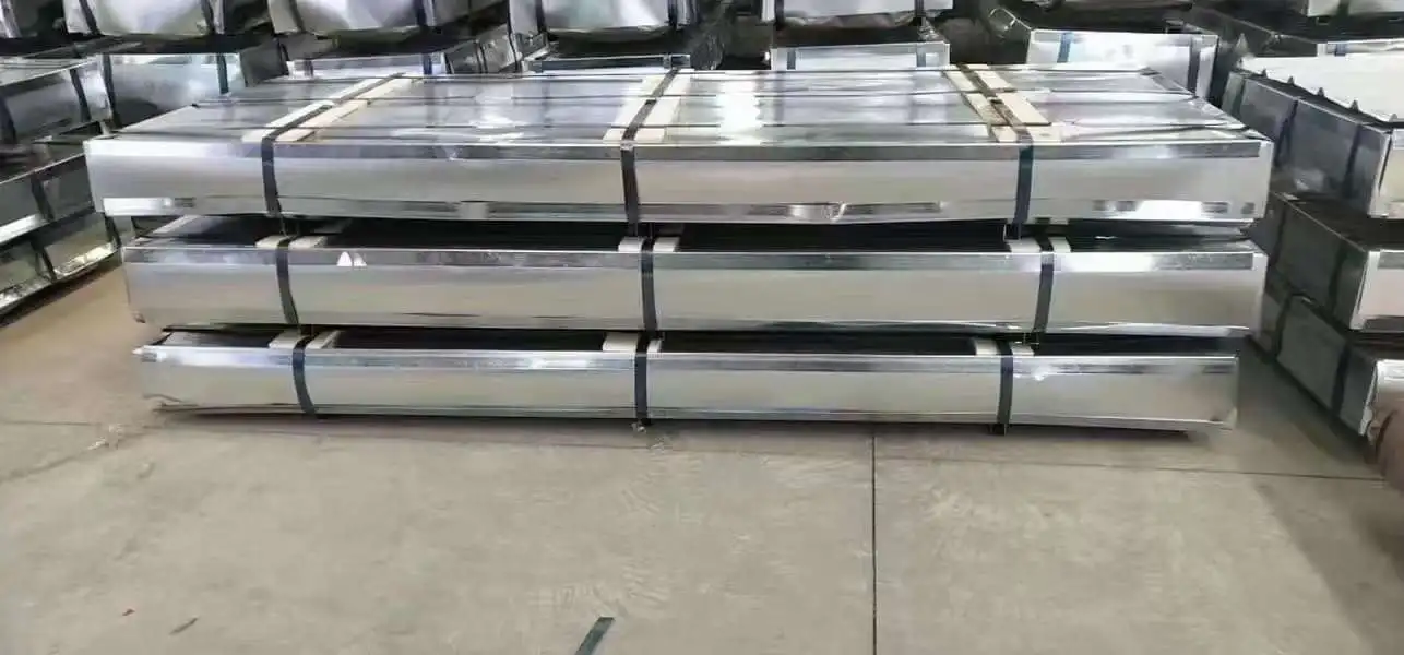 BWG30 BWG32 BWG34 Galvanized Corrugated Steel Iron Sheet for Shed Roofing Bending Cutting Welding ASTM BIS EN Tisi Certified