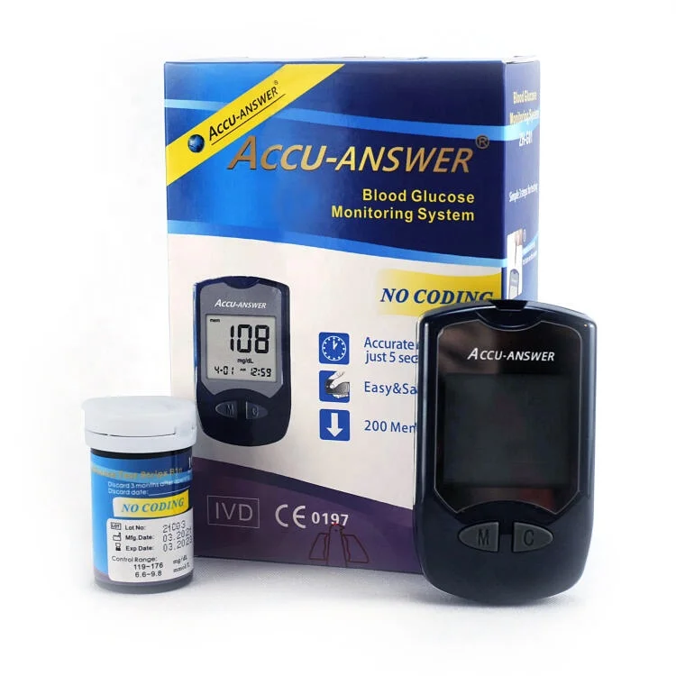 Diabetes Testing Kit High Quality Blood Testing Equipment Continuous Glucose Monitoring for Diabetic