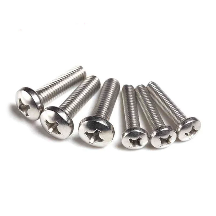 
Stainless Steel Phillips Pan Head Machine Fastener Screw 