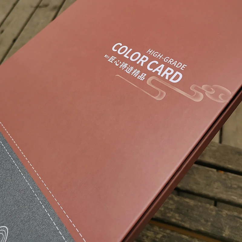 Custom Color Card Display Chart Book, PVC door/ window,steel,aluminium and timber ones Sample Folder Display Book