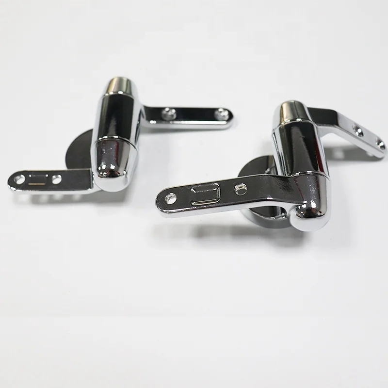 Seat Zinc Alloy Toilet Hinges Bathroom Mountings Top Durable Universal Fittings Easy Install for Toilet Replacement Parts