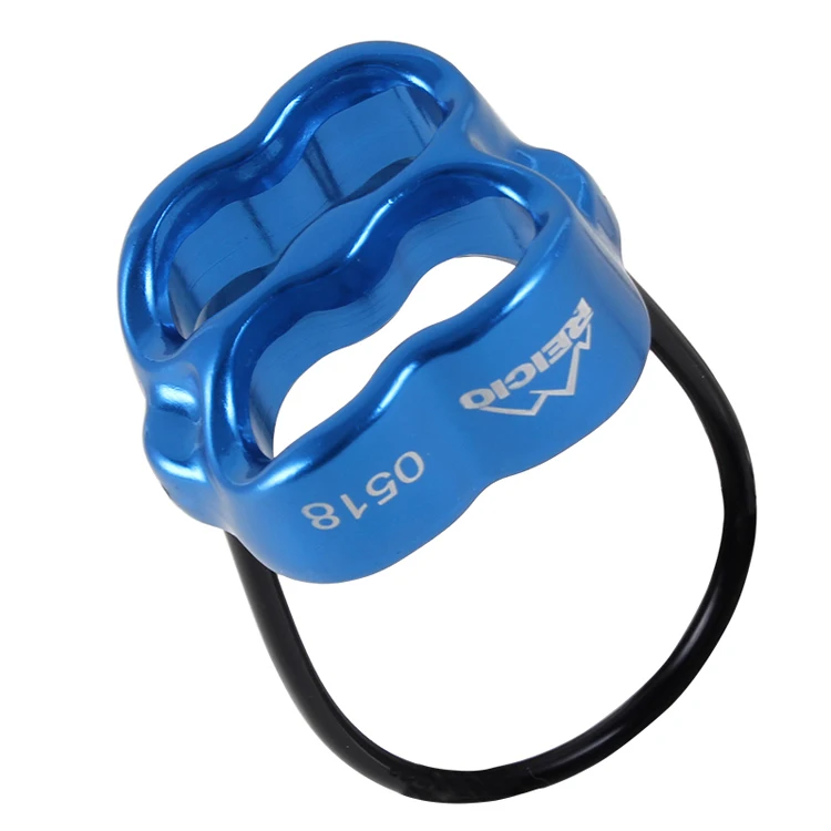 Descender Climbing ATC Aluminum Outdoor High Strength Other Country Support 8-11MM Rescue 100kg Aluminium Alloy Blue 60g