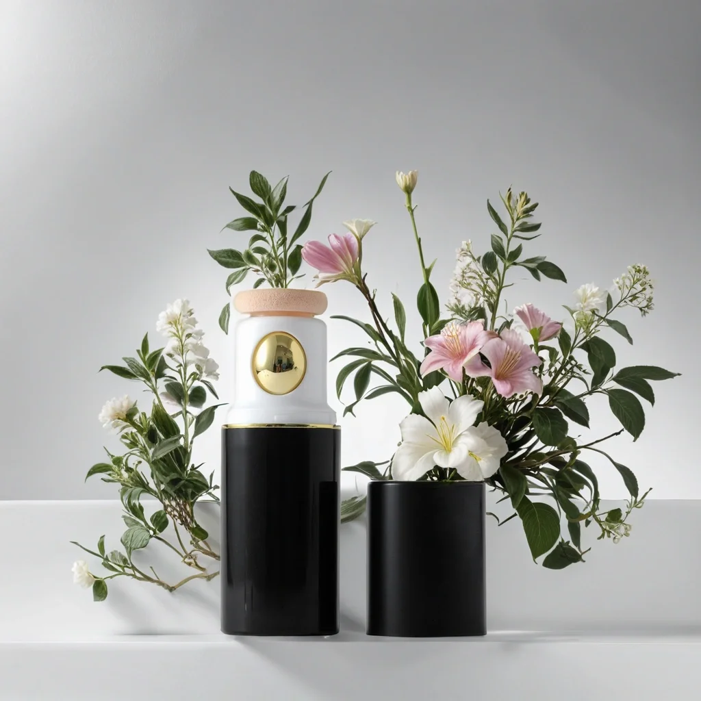 Hot Selling 30g Liquid Foundation Bottle Cosmetic Airless BB Cream Bottle With Sponge Applicator