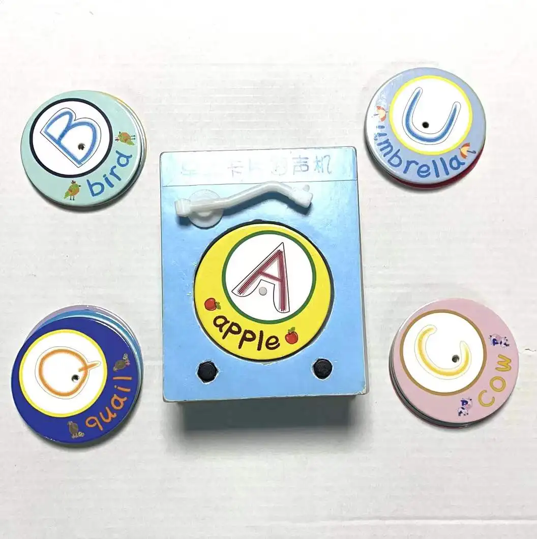 New Unique Professional Customized Early Educational Kids Musical Toys Alphabet Learning And Musical  Phonograph