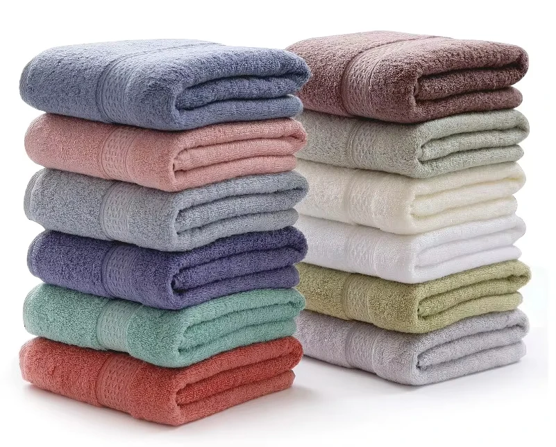 Great Quality 500 Gsm 100% Cotton Bath Towel Hotel Spa White Terry Cotton Towel