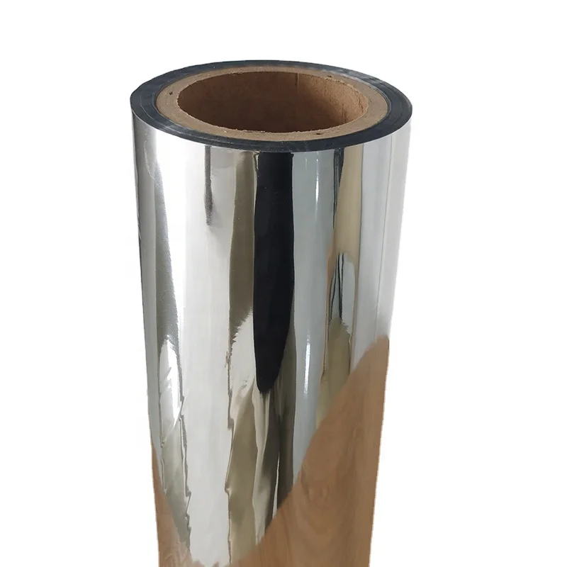 8 Micron Silver Metallized PET Film MPET for Food & Medicine Package