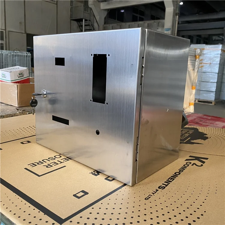 sheet metal factory manufacture high quality 304 stainless steel electric control box enclosure