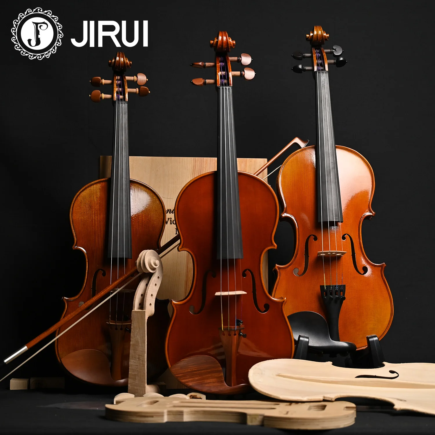 Handmade Professional 4/4 Violin Top Selling Advanced Flamed Maple with Spruce Face Nice Violin for Performance Intermediate B+