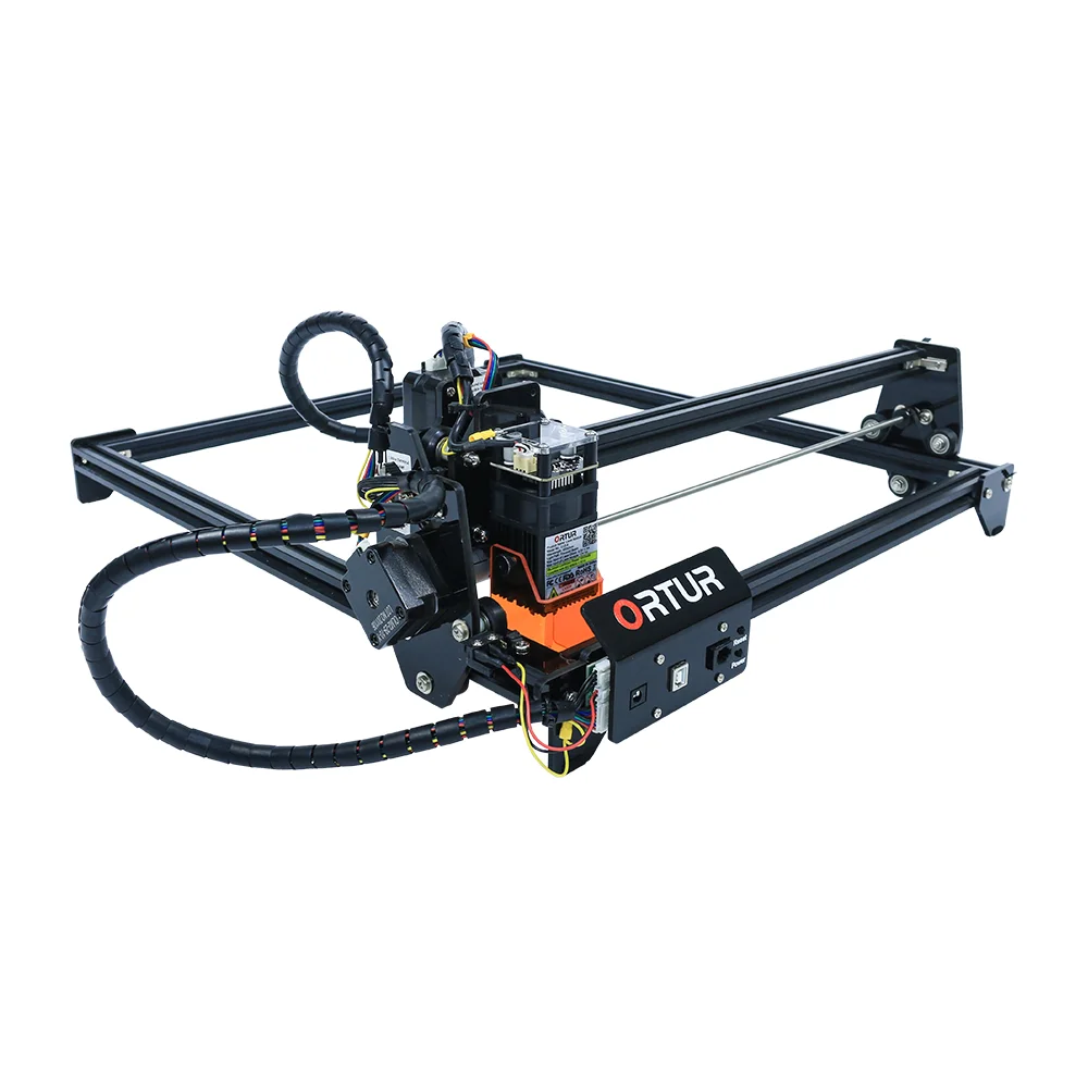 Новый модернизированный лазерный гравер ORTUR MASTER 2, лазерный гравировальный станок «сделай сам», синий лазерный гравировальный станок с глубокой резьбой, Настольный фрезерный станок с ЧПУ и логотипом