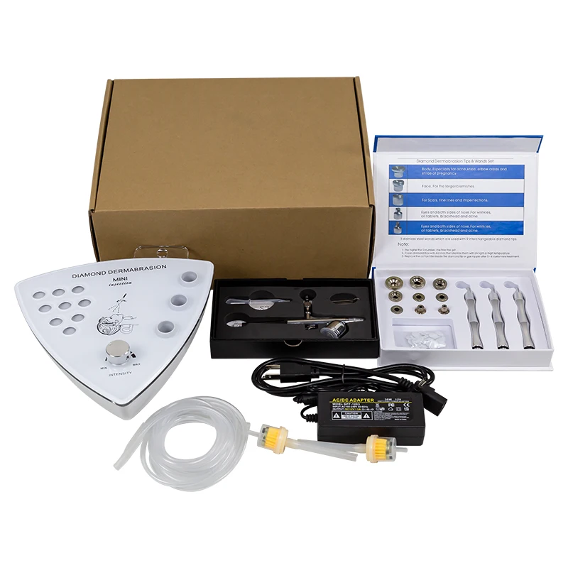 2 in 1 microdermabrasion oxygen sprayer diamond peel skin care machine