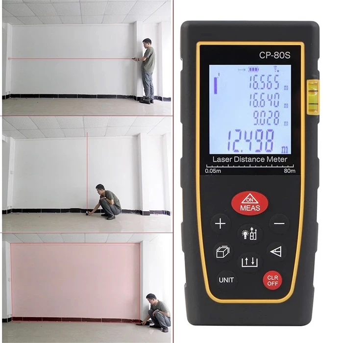 Wholesale Digital Laser Distance Meter 40m 50m 80m 100m 120m 150m High Precision Laser Rangefinders