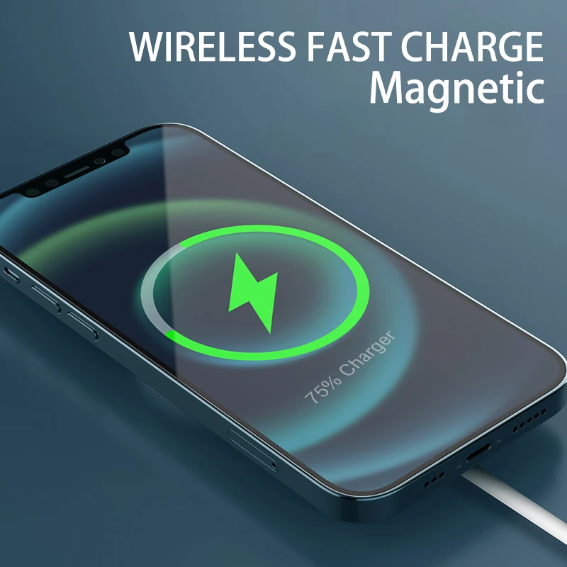 Multifunctional 15W fast charging portable wireless charger Compatible with Mag--Safe Charger for iPhone 13/13 Pro/13 Pro Max