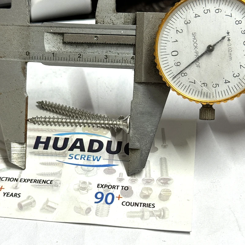 Custom Screws Bolts Manufacturer #6 #8  #10 Torx Flat Countersunk Head Pointed Tail Wood Self Tapping Torx Screws