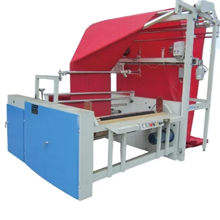 Adjustable Tension and Speed Ratio PCL Control Automatic Counting Fabric Double Folding Machine