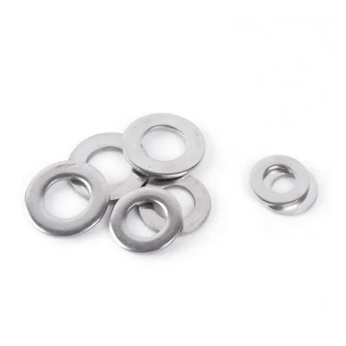 Высокая прочность titanium TA2 плоская шайба с низким весом Titanium Grade2 DIN125 фиксирующая