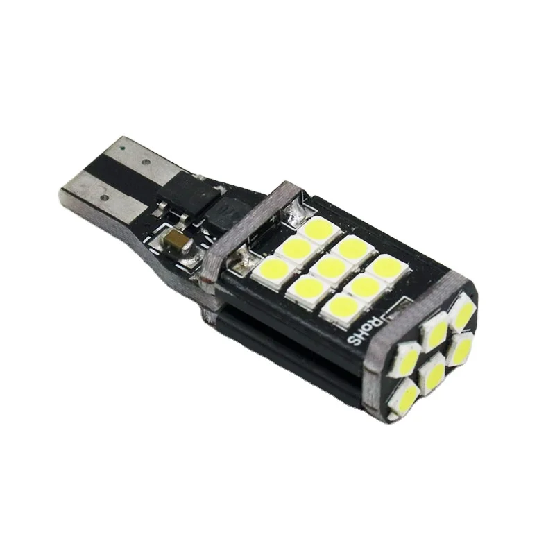 UNJOYLIOD LED Bulb 600lm 24 SMD 3030 Chips T15/W16W/921 912 906 904 902 LED Canbus Error Free for Car Backup Reverse Light Bulb