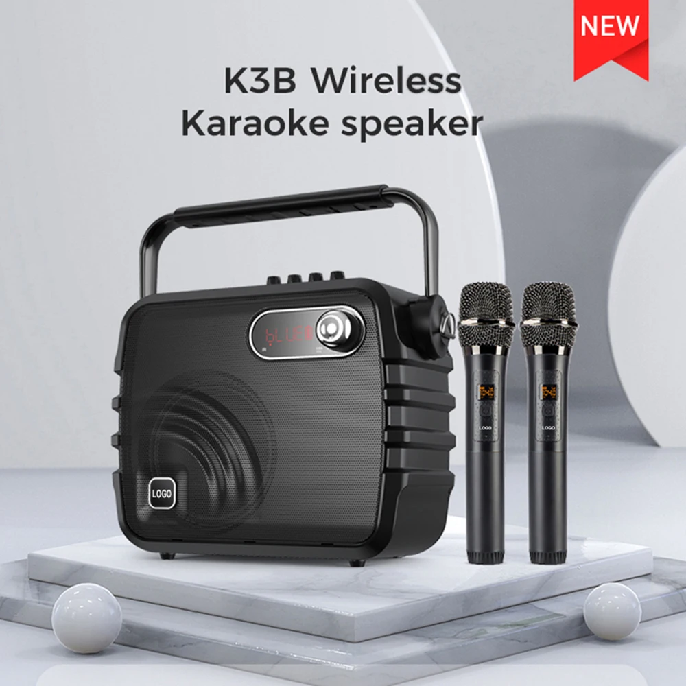 Wholesale Bluetooth Speaker High Range Speaker Multimedia Sound Box with UHF Wireless Mic Support Monitor Recording Broadcast