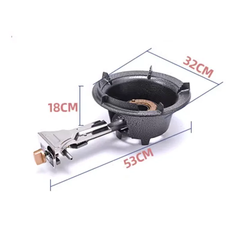 LYROE Commercial #6 single burner stove energy-saving electronic ignition gas stove