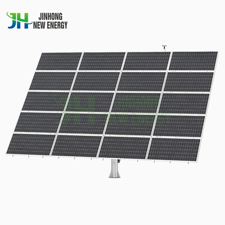 Jinhong solar tracker 12kw dual axis tracker system for  Customization solar tracker