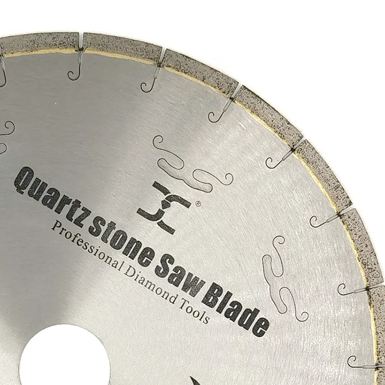 Fast cutting low noise Diameter 14inch 350mm for quartz stone cutter diamond segmented saw blade cutting disc
