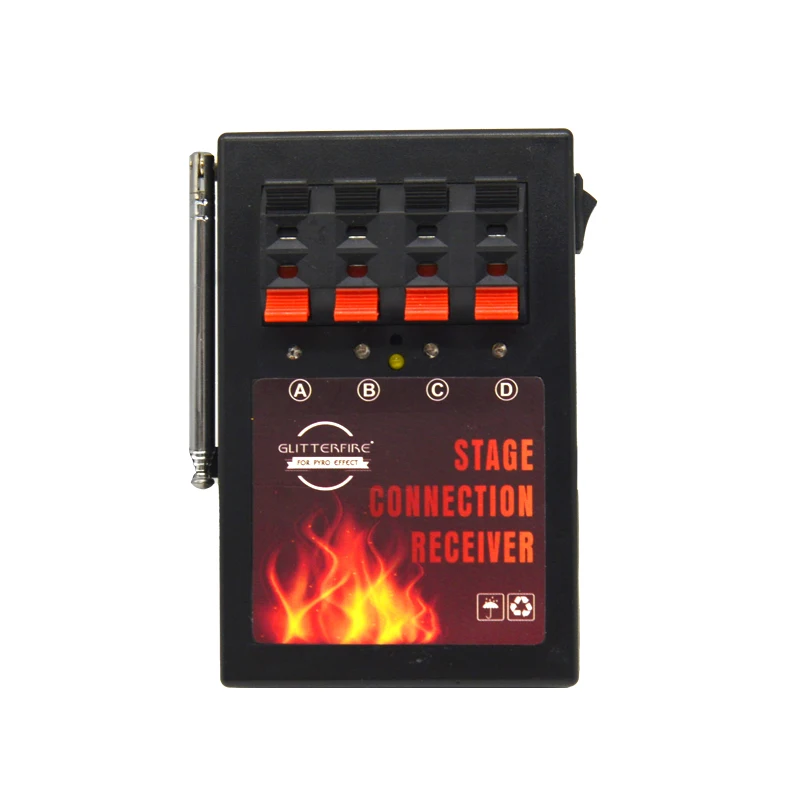 72 Channel with 18 receivers 4 cue cake fireworks firing system 1200 group transmitter control professional ignition system