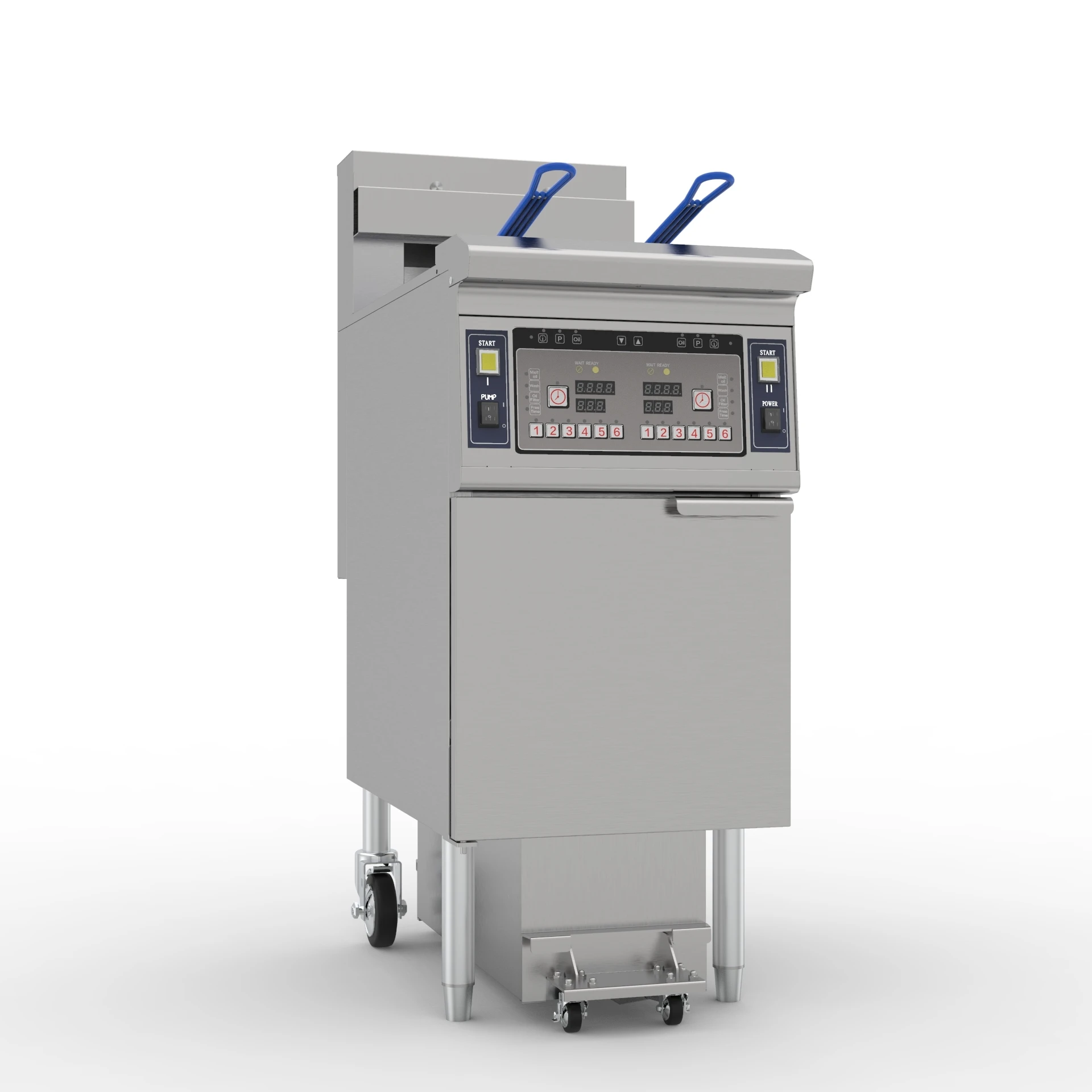 Fried chicken fryer /Electric deep fryer/Chicken Open fryer with oil filter