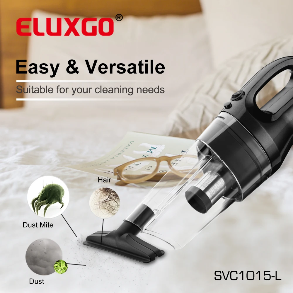 ELUXGO Bagless Floor Carpet Dust Vacuum Cleaner SVC1015-L sofa cleaner cyclone vacuum 2 in 1 vacuum cleaner