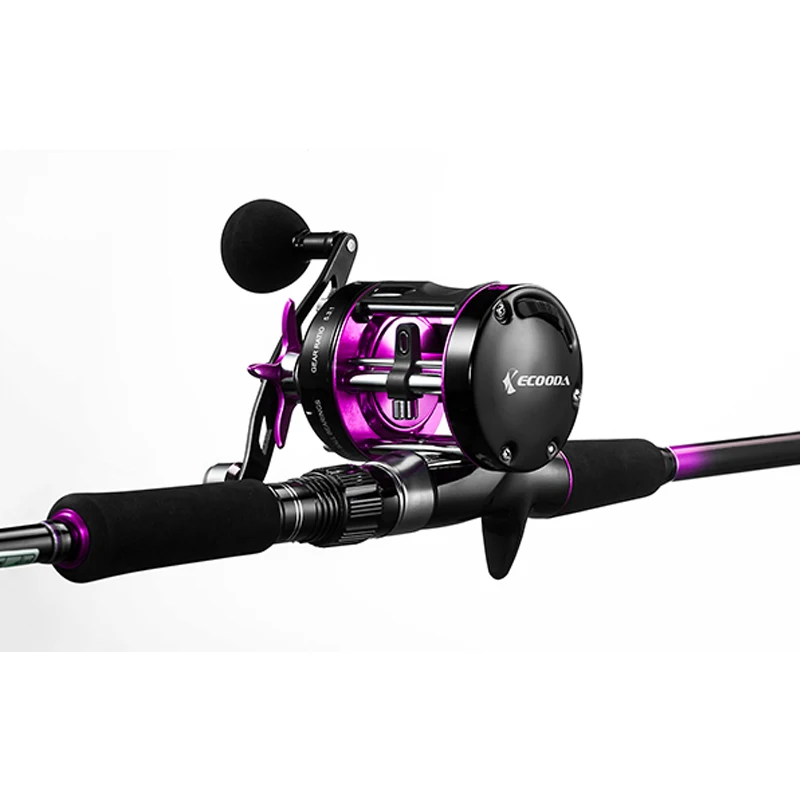 Ecooda EBG 50 Black Thunder EBG 50 Offshore Jigging Reel 10kg Drag Power Catfish Fishing Reel
