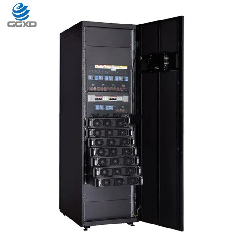 High Frequency Online Three Phase 60kva Ups With External Battery