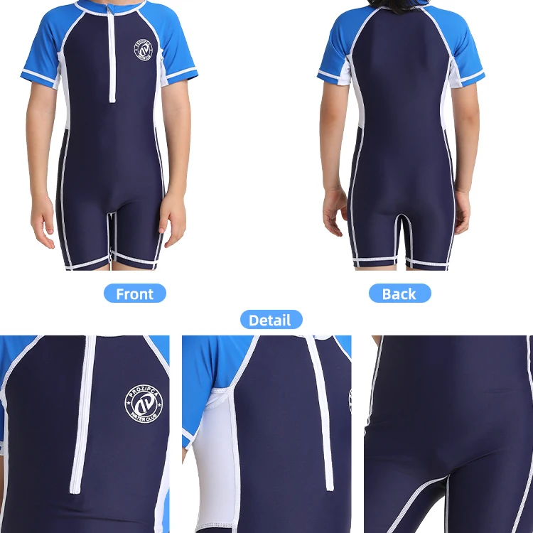 Baby Toddler Girls And Boy Long Sleeve Swimsuit Custom RashGuard Kids Rash Guard Sunsuit For Kids