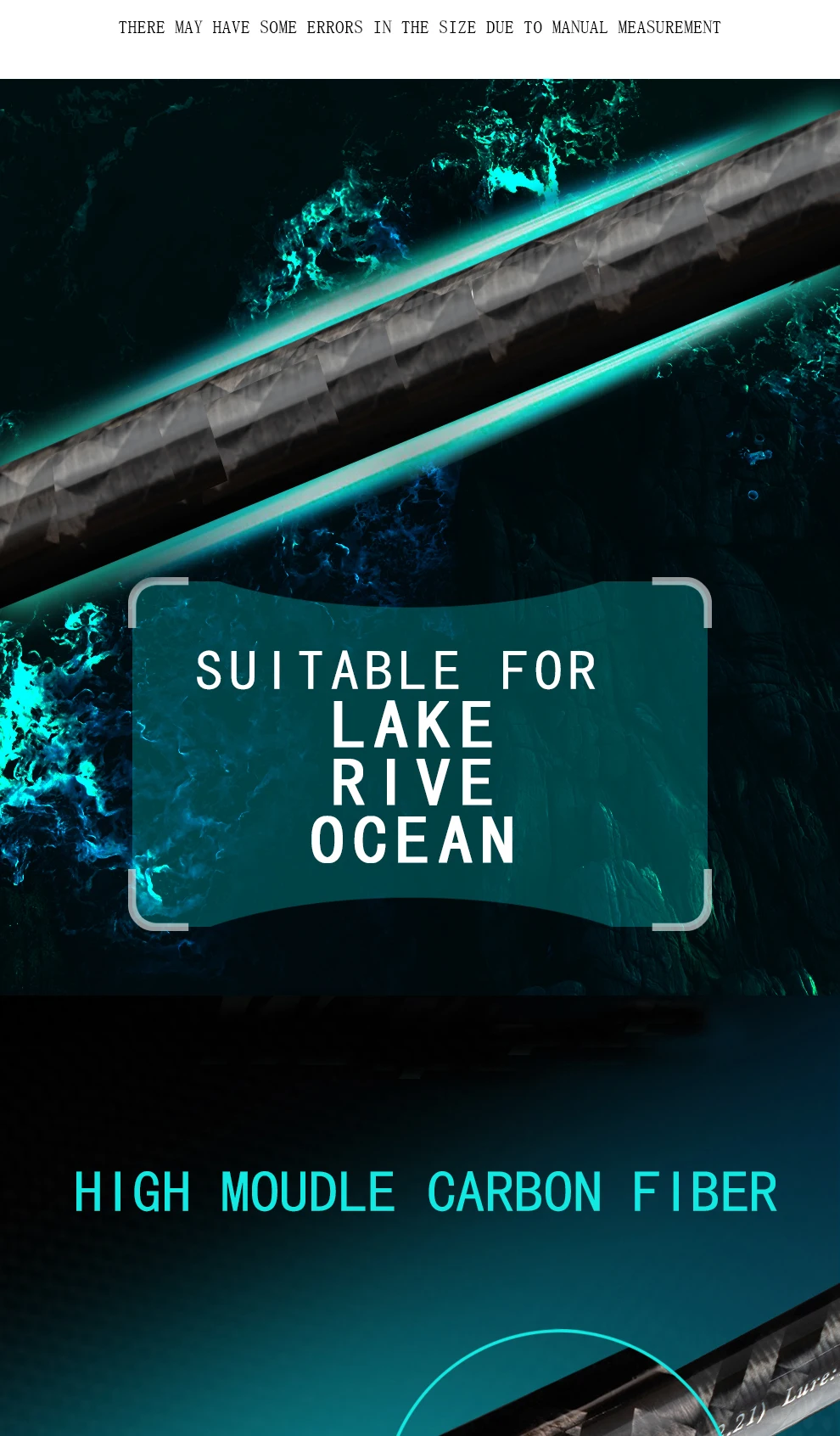 Spin Jig Rods 2.03m Worm Casting Freshwater Soft Plastics Bottom Contact Fishing Rod