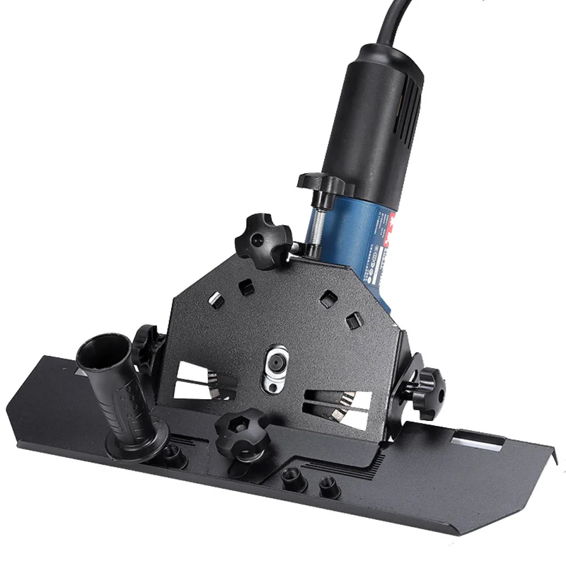 Angle Grinder Chamfer Bracket 115/125 Type Professional Tile Stand 45 Degree Aluminum Alloy Diagonal Angle Chamfer Support Tool