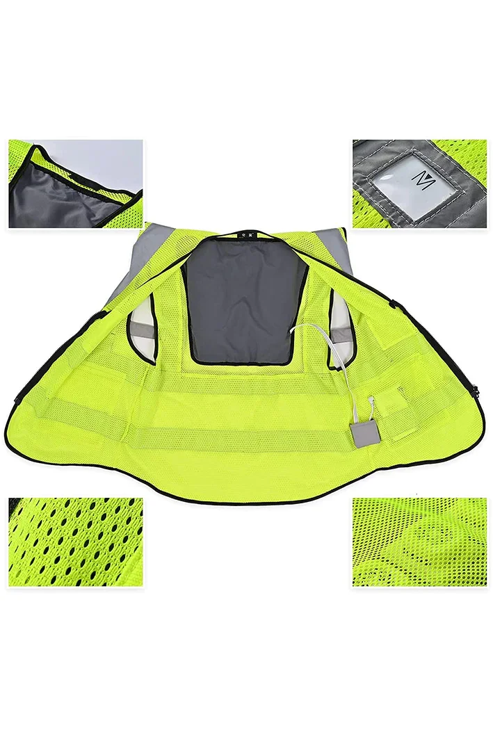 Hot selling Cooling Vest  Clothing Air Conditioning Clothingsuitable fan cooling jacket under hot weather