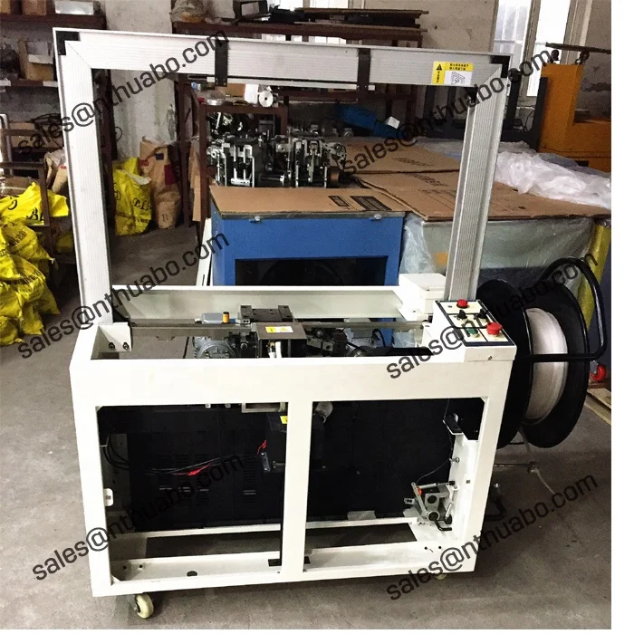 Automatic Horizontal Mechanical Aggregate Optical Fiber Jumper Bale Lumber Strapping Machines For Pallet Wrapping