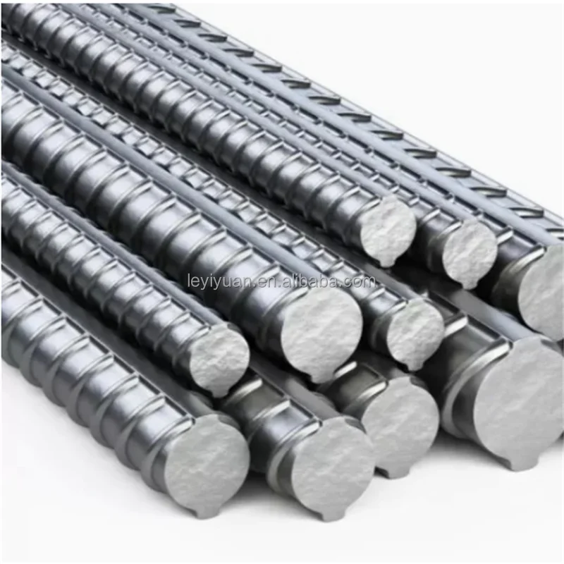 Modern Large Stock Factory Price Concrete Deformed Steel Rebar ASTM A615 Gr40 Gr60 HRB335 HRB400 HRB500 Sizes 4mm 6mm 8mm 10mm