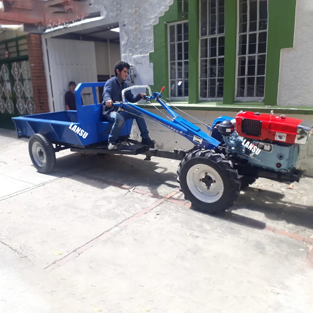 Walking tractor 18hp 20hp farm tractor mini two wheels accessories for sale