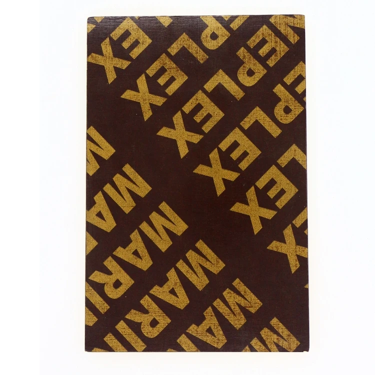 16MM 18MM Fresh poplar core twice hot press oem shuttering marineplx film coated faced plywood