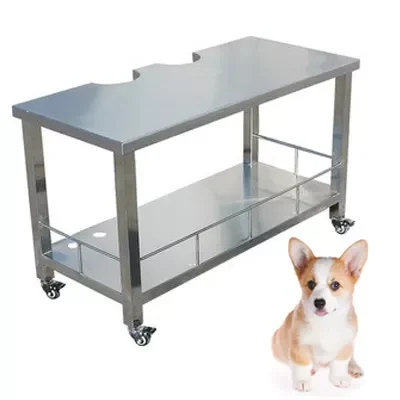 Medical Stainless steel Veterinary Animal Ultrasound Table Product